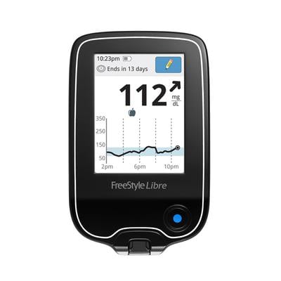 FreeStyle Libre Flash Glucose Monitoring System Reader - Blood Glucose Monitors/Strips