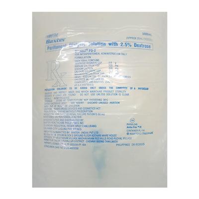 Baxter Dianeal PD- 2 Solution With 2.5% Dextrose (F885194) 5 litre - Device - S
