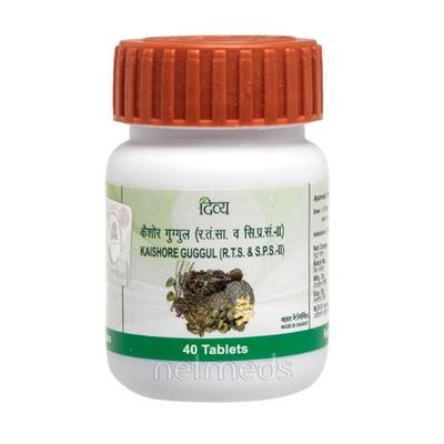 Patanjali Kaishore Guggul Tablet 40's - Speciality Medicines