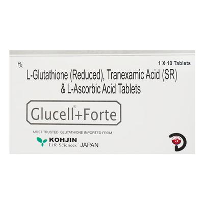 GLU CELL + FORTE Tablet 10's - Supplements-Vam
