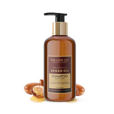 The Love Co. Shampoo - Pro Keratin & Argan Oil 300 ml - Shampoos