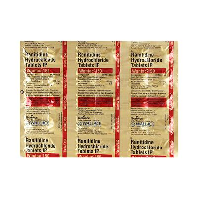 WANTAC 150 Tablet 30's - Ulcer/Reflux/Flatulence-Aaa