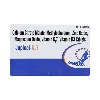 JUPICAL K2 7 Tablet 10's - Supplements-Vam