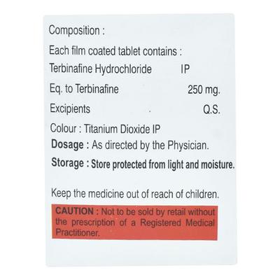 Lamiterb 250mg Tablet 7'S - Fungal Infections-Anf