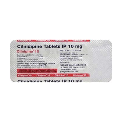 Cilnipine 10mg Tablet 10'S - Hypertension-Cal