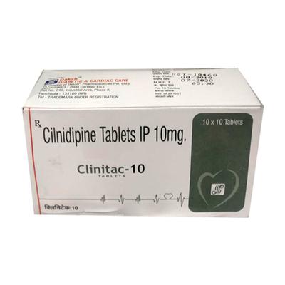 CLINITAC 10 Tablet 10's - Hypertension-Cal