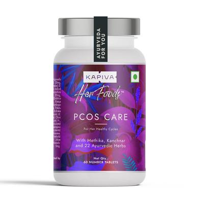 Kapiva Her Foods PCOS Care Tablet 60's - Speciality Medicines