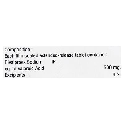 Divalcad ER 500mg Tablet 10'S - Migraine