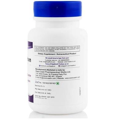 HealthVit L- Tryptophan 500 mg Capsules 60's - Amino Acids