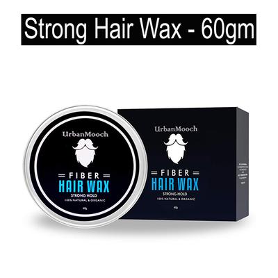 UrbanMooch Fiber Hair Wax - Strong Hold 60 gm - Hair Gels & Waxes