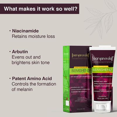 Aryanveda Blemishend Face Wash (Pack of 2 x 60 ml) - Face Wash & Cleansers