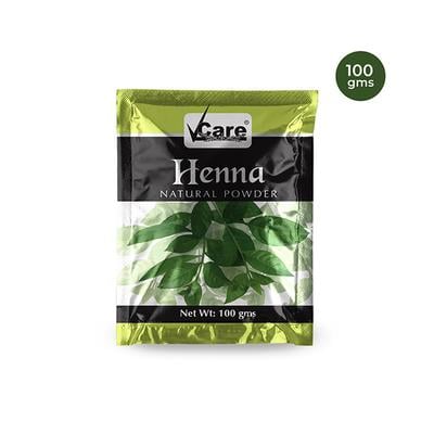 VCare Henna Natural Hair Powder (Pack of 5 x 100 gm) - Powder