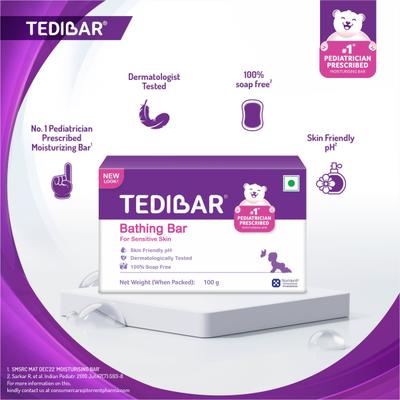TEDIBAR BATHING Bar 100 gm - Baby Soap