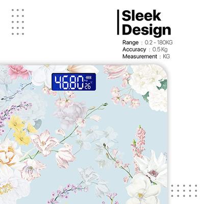 Vandelay Spirit Series Body Weighing Scale - Sweet Blossom - Weighing Scale