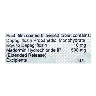JUSTOZA M 10/500 Tablet 10's - Diabetes-Ant