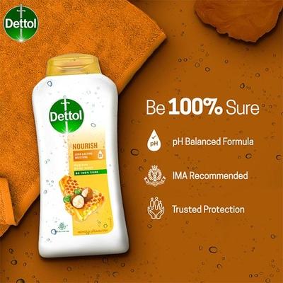 Dettol Long Lasting Hygiene Body Wash - Skincare 250 ml - Shower Gels & Body Wash