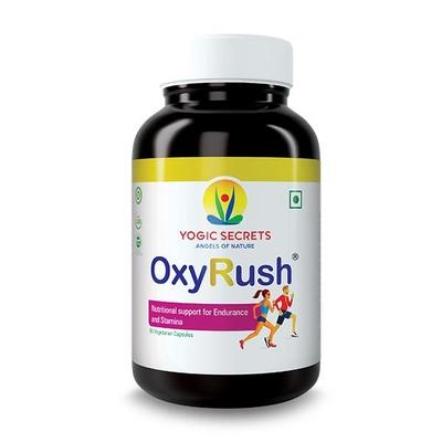 Yogic Secrets OxyRush 400 mg Vegetarian Capsule 60's - General Health