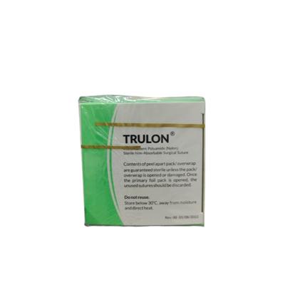 Healthium Trulon Surgical suture (5-0)(35 cm)(SN 3315) 1's - Bandages & Dressings