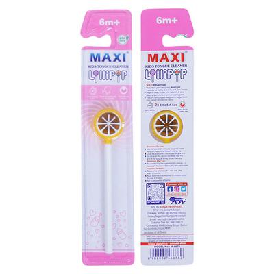 Maxi Kids Tongue Cleaner - Lollipop (Buy 1 Get 1 Free) - Baby Oral Care