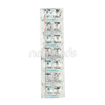 Atenova 25mg Tablet 14'S - Hypertension-Bet