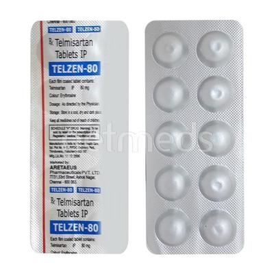 Telzen 80mg Tablet 10'S - Hypertension-Ang