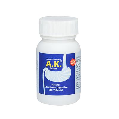 Ayurved Pratishthan's A.K. Tablet 30's - Speciality Medicines
