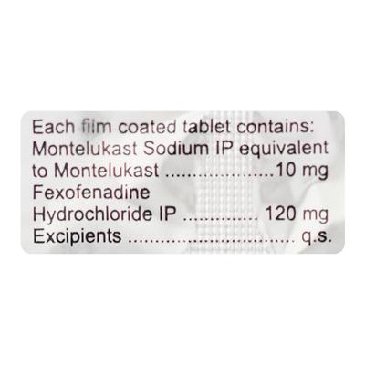 FEXIGRA M Tablet 10's - Allergies-Ant