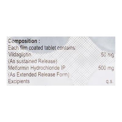 VILTAB 50/500 Tablet 15's - Diabetes-Ant