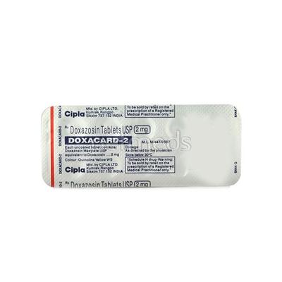 Doxacard 2mg Tablet 10'S - Hypertension-Per