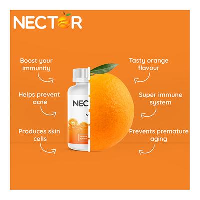Nector Vitamin C Immunity Tablet - Orange Flavour 30's - Vitamin C