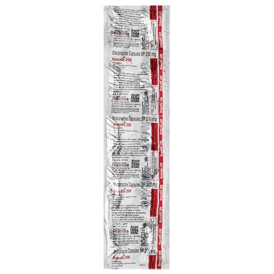 ITRASAFE 200 Capsule 10's - Fungal Infections-Anf