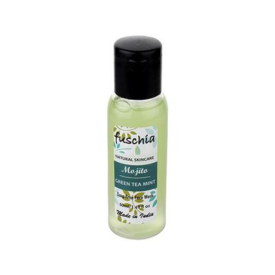 Fuschia Soap Free Face Wash - Mojito Green Tea Mint 50 ml - Face Wash & Cleansers