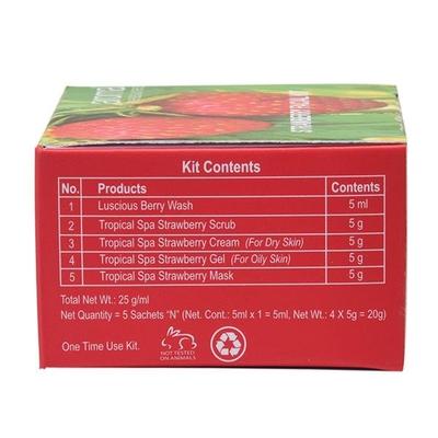 Aroma Treasures Facial Kit - Strawberry 25 gm - Facial Kits
