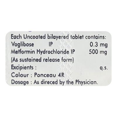 VOGLIAID M 0.3 Tablet 10's - Diabetes-Ant