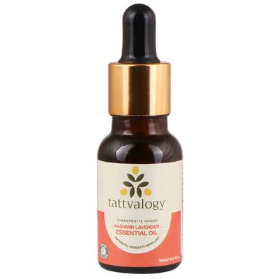 Tattvalogy Kashmir Lavender Essential Oil Therapeutic Grade 15 ml - Essential Oils