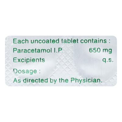 PYRIKAP 650mg Tablet 10's - Fever-Ana