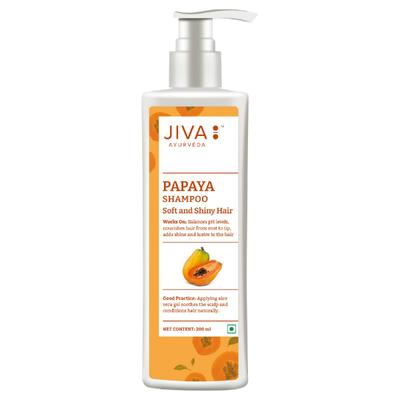 Jiva Ayurveda Hair Shampoo - Papaya 200 ml - Shampoos