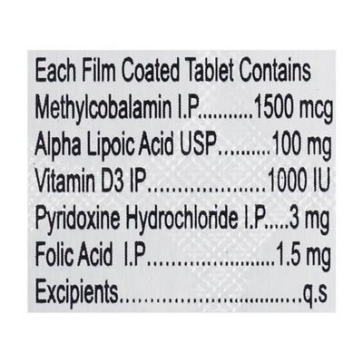 NUROTEK D 3 Tablet 10's - Supplements-Vam