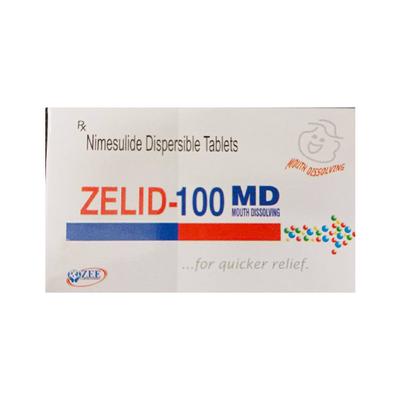 ZELID MD 100mg Tablet 10's - Pain relief-Nsa