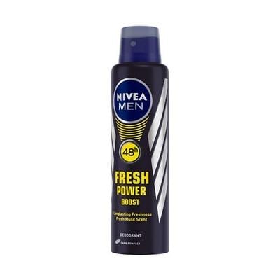Nivea Men Fresh Boost Deodorant 150 ml - Men Deodorants/Roll-Ons
