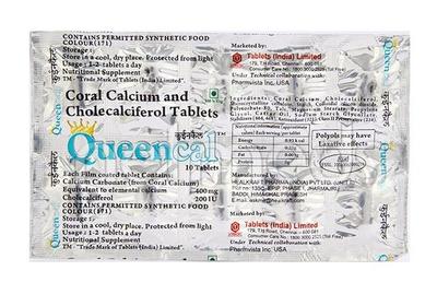 Queencal Tablet 10'S - Supplements-Cal