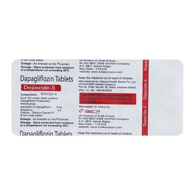 DEPAZIDE 5 Tablet 10's - Diabetes-Ant