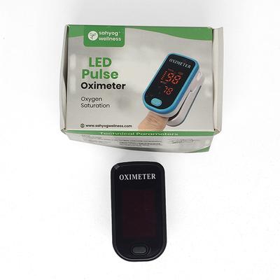 Sahyog Wellness LED Pulse Oximeter - Black - Thermometer & Oximeter