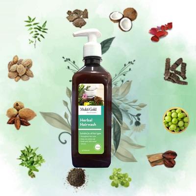 Axiom Jeevan Ras Mukti Gold Hairwash Shampoo 500 ml - Shampoos