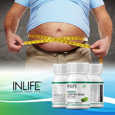 INLIFE Green Coffee Bean Extract Capsule 60's - Weight Loss