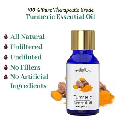Sage Apothecary Essential Oil - Turmeric 10 ml - Essential Oils