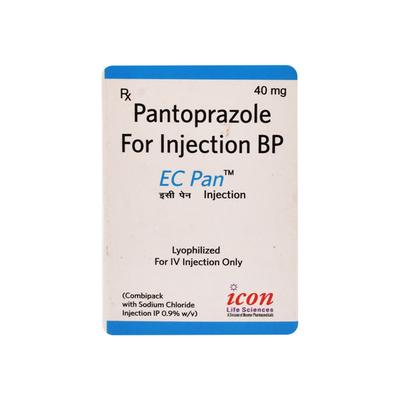 EC Pan Injection 1's - Ulcer/Reflux/Flatulence-Aaa