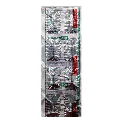 ITRALYN 100 Capsule 8's - Fungal Infections-Anf