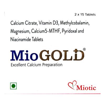 MIOGOLD Tablet 15's - Supplements-Sup