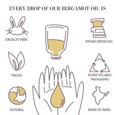 Essentia Extracts Pure Essential Oil - Bergamot 15 ml - Essential Oils